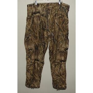 Mad Dog Gear Breathable Men’s XL Camo Lined Cargo Hunting Pants Adv Wetlands